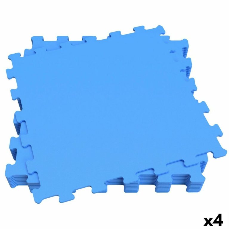 Kinderpuzzel Aktive Blauw 9 Onderdelen EVA-rubber 50 x 0