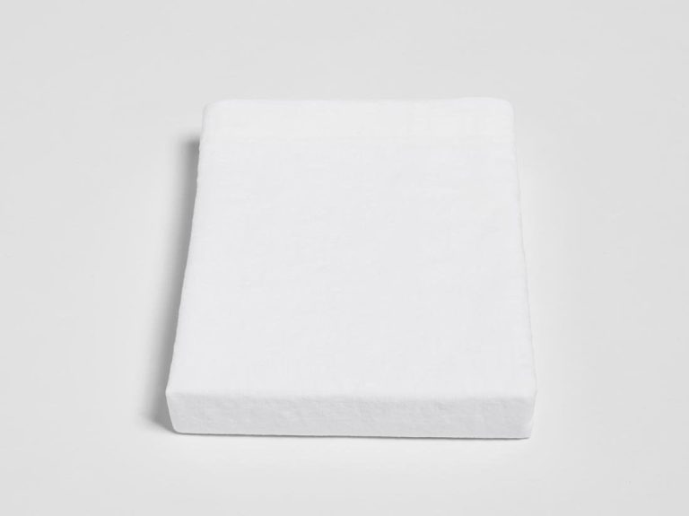 Yumeko Laken gewassen linnen pure white 240x290 100% gewassen linnen | Flickmyhouse