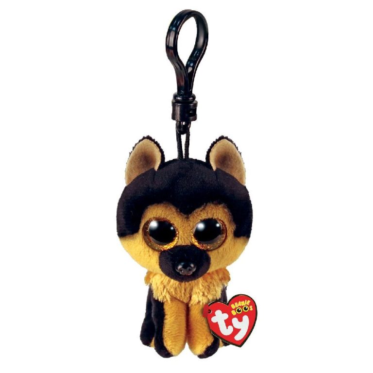 TY Beanie Boos Clip Pluche Duitse Herdershond Spirit 7 cm | Kopen bij Flickmyhouse