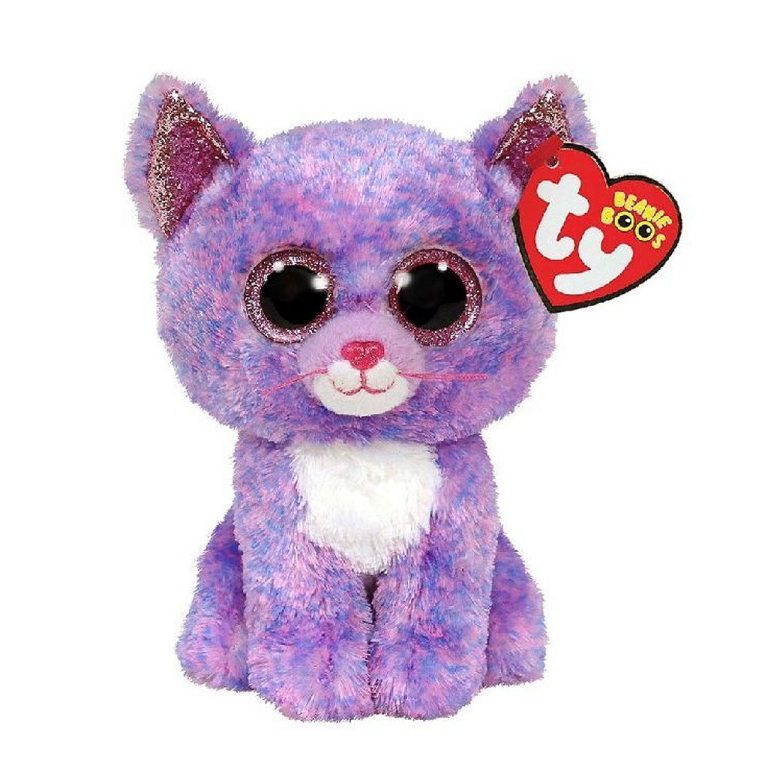 TY Beanie Boos Knuffel Kat Cassidy 15 cm | Kopen bij Flickmyhouse