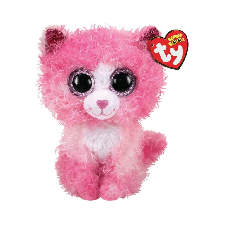 TY Beanie Boos Knuffel Kat Reagan 15 cm | Kopen bij Flickmyhouse