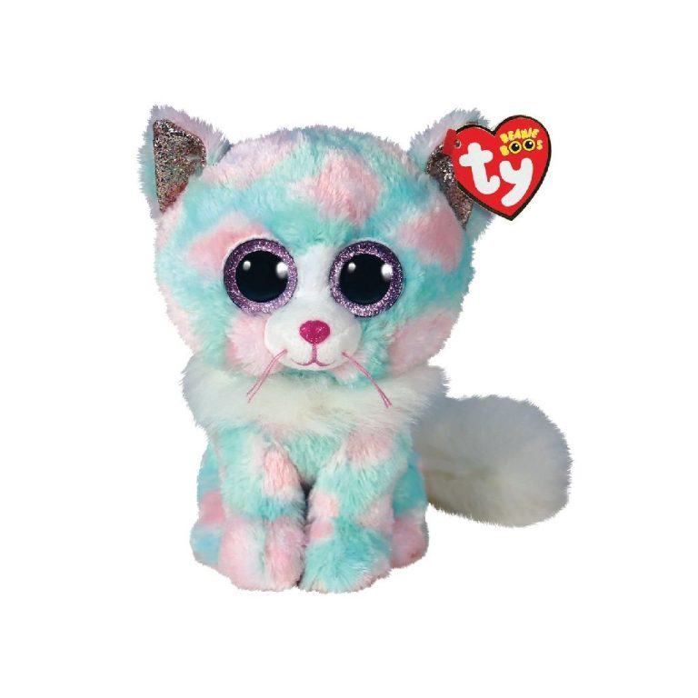 TY Beanie Boos Knuffel Kat Opal 15 cm | Kopen bij Flickmyhouse