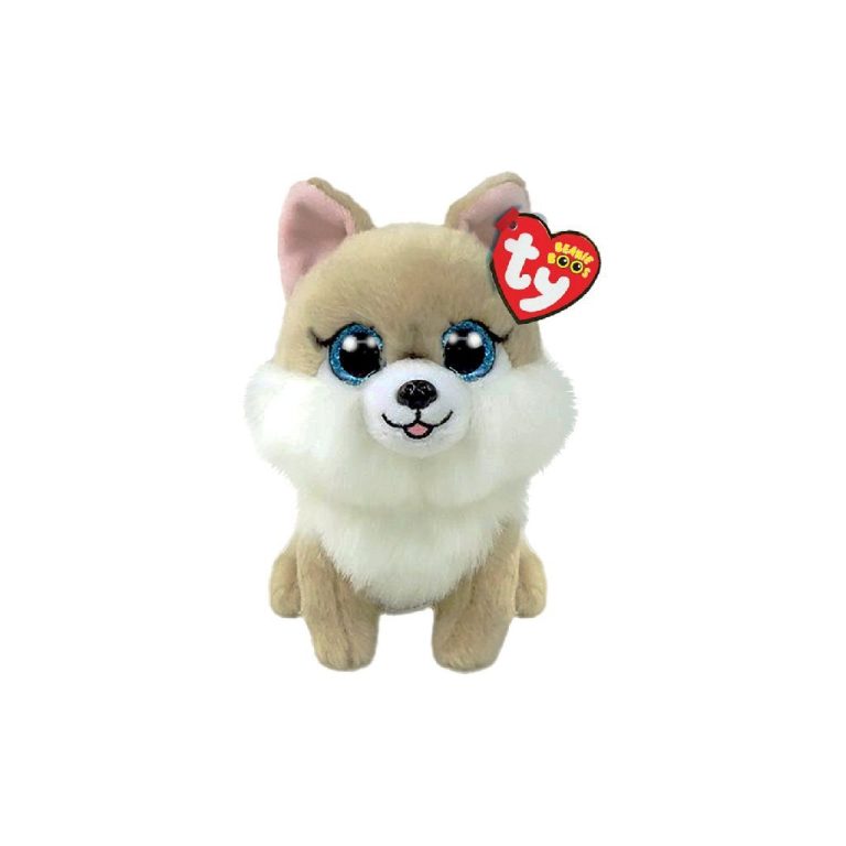 TY Beanie Boos Knuffel Hond Honeycomb 15 cm | Kopen bij Flickmyhouse