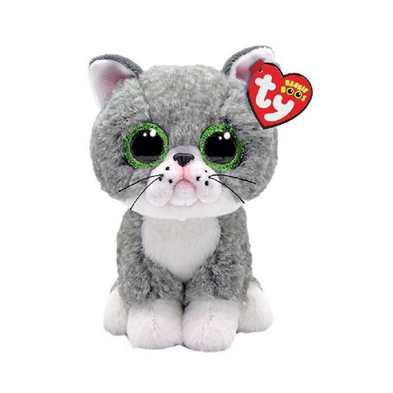 TY Beanie Boos Knuffel Kat Fergus 15 cm | Kopen bij Flickmyhouse