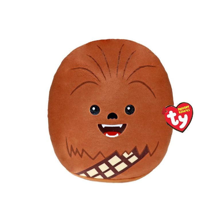 TY Squishy Beanies Knuffelkussen Star Wars Chewbacca 20 cm | Kopen bij Flickmyhouse