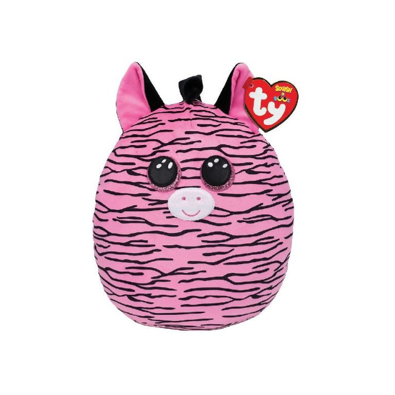 TY Squish A Boo Knuffelkussen Zebra Zoey 23 cm | Kopen bij Flickmyhouse