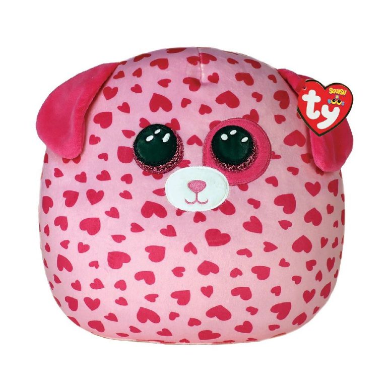 TY Squish A Boo Knuffelkussen Hond Tickle 19 cm | Kopen bij Flickmyhouse