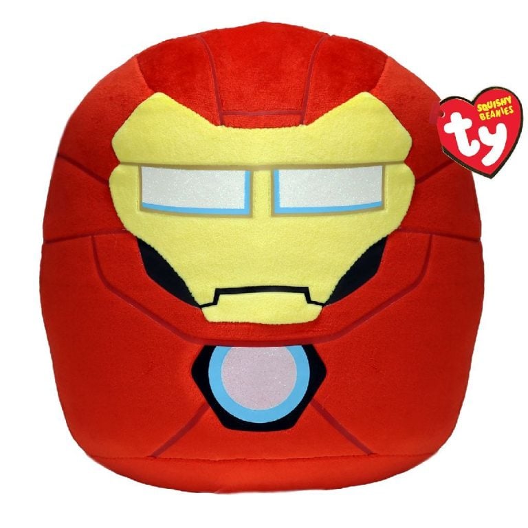 TY Squishy Beanies Marvel Iron Man 31 cm | Kopen bij Flickmyhouse