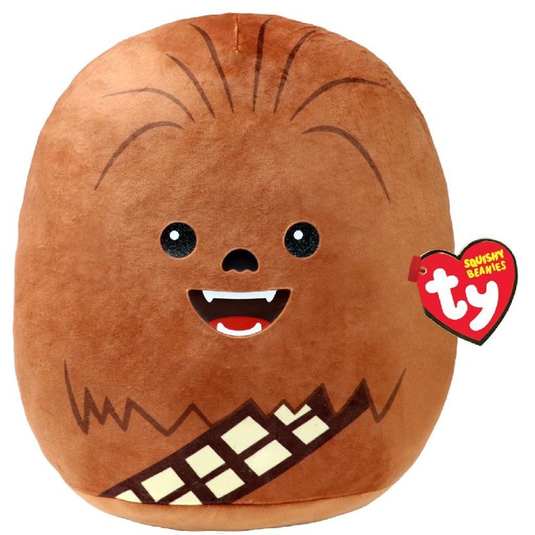 TY Squish A Boo Knuffelkussen Star Wars Chewbacca 31 cm | Kopen bij Flickmyhouse