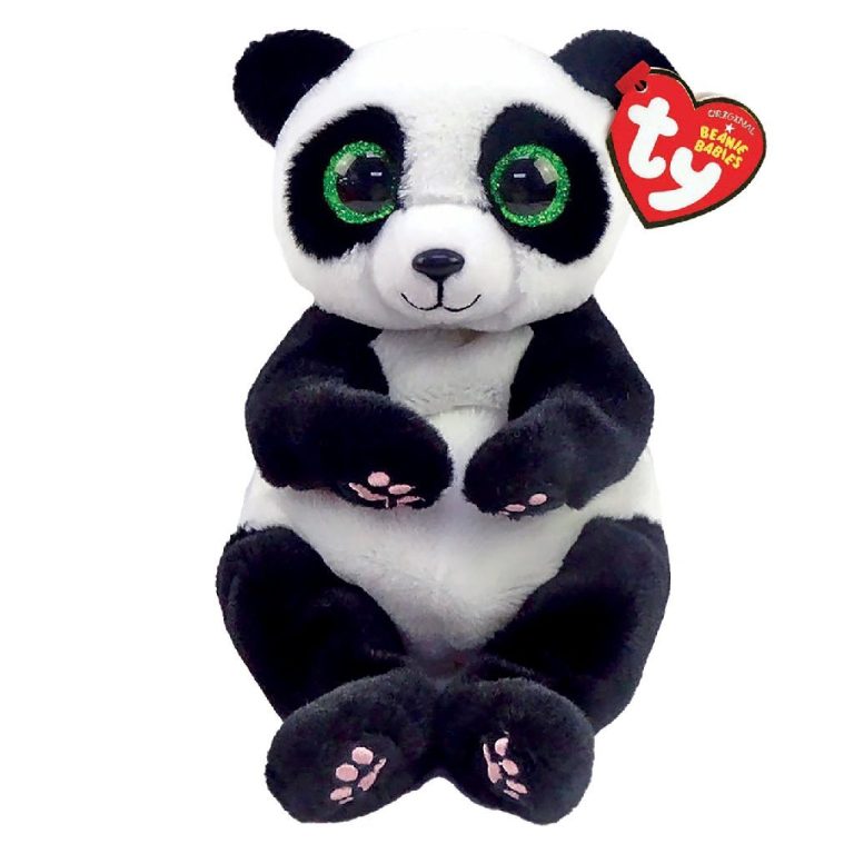 TY Beanie Babies Knuffel Panda Ying 15 cm | Kopen bij Flickmyhouse
