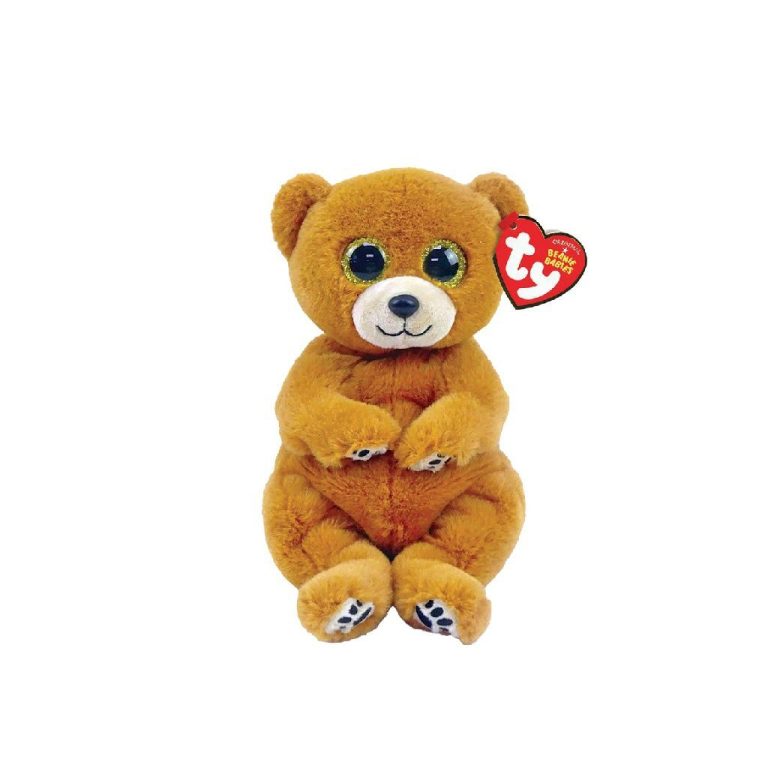 TY Beanie Babies Knuffelbeer Duncan 15 cm | Kopen bij Flickmyhouse