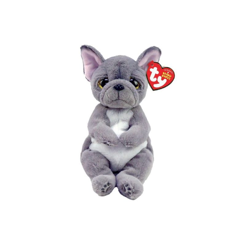 TY Beanie Babies Knuffel Bulldog Wilfred 15 cm | Kopen bij Flickmyhouse