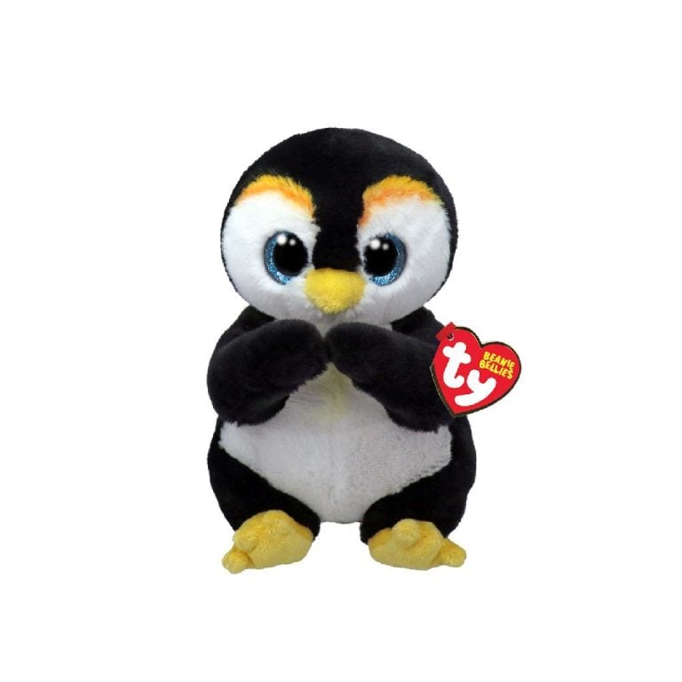 TY Beanie Babies Bellies Knuffel Pingu&iuml;n Neve 15 cm | Kopen bij Flickmyhouse