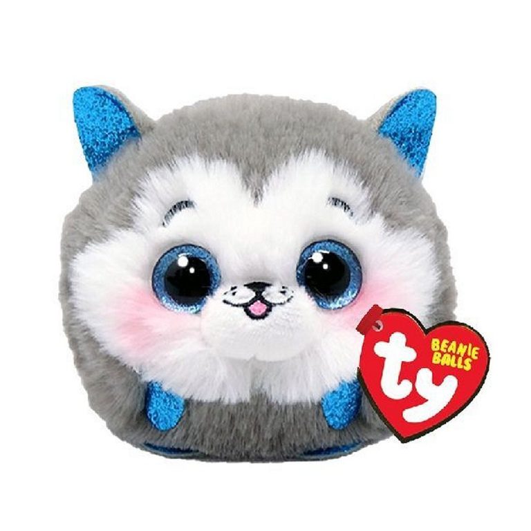 TY Beanie Balls Knuffel Husky Slush 10 cm | Kopen bij Flickmyhouse
