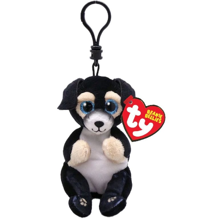 TY Beanie Babies Bellies Clip Knuffel Hond Ranger 10 cm | Kopen bij Flickmyhouse