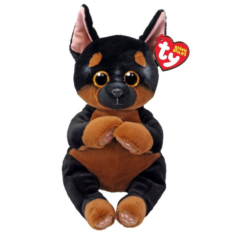 TY Beanie Babies Bellies Knuffel Hond Fritz 24 cm | Kopen bij Flickmyhouse