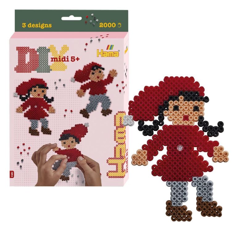 Hama Strijkkralen Midi Figuren 2000 Stuks | Kopen bij Flickmyhouse