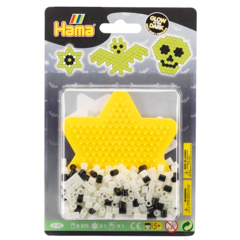 Hama Strijkkralen Glow In The Dark Set 375 Stuks | Kopen bij Flickmyhouse