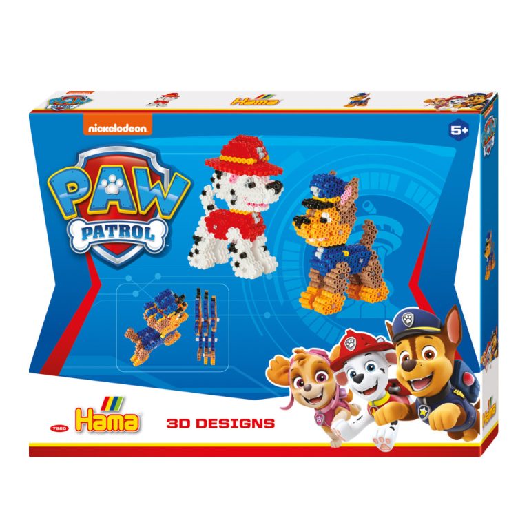 Hama Strijkkralen 3D Paw Patrol 4000 Stuks | Kopen bij Flickmyhouse
