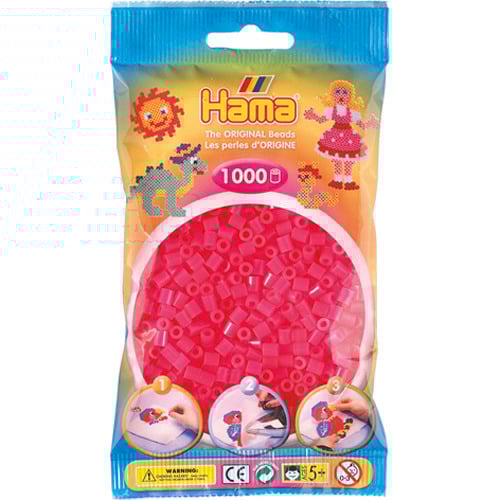 Hama Strijkkralen Hama 1000 Stuks Fuchsia | Kopen bij Flickmyhouse