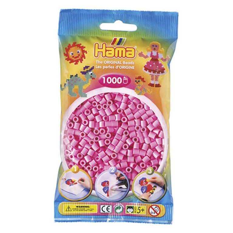 Hama Strijkkralen Roze 1000 Stuks | Kopen bij Flickmyhouse