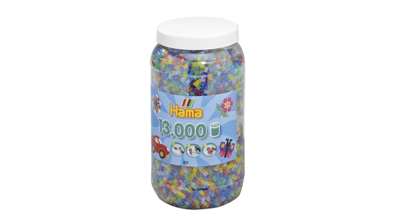 Hama Strijkkralen Ton Met 13000 Stuks Glitter | Kopen bij Flickmyhouse