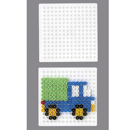 Hama Strijkkralen Grondplaat Vierkant Klein | Kopen bij Flickmyhouse