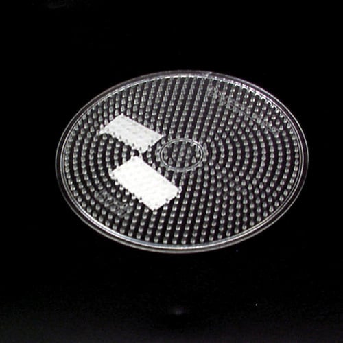 Hama Strijkkralen Grondplaat Rond Groot Transparant | Kopen bij Flickmyhouse