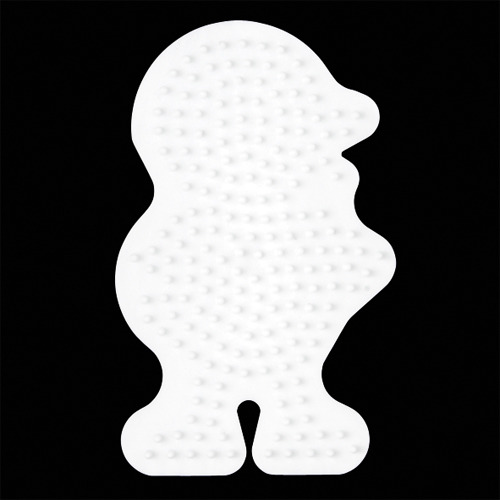 Hama Strijkkralen Grondplaat Kip Wit | Kopen bij Flickmyhouse