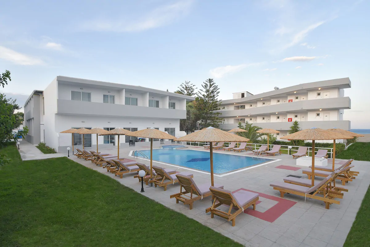 LiggingDit hotel bevindt zich in Faliraki