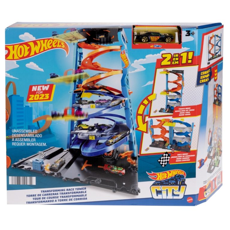 Hot Wheels City Transforming Race Tower | Kopen bij Flickmyhouse