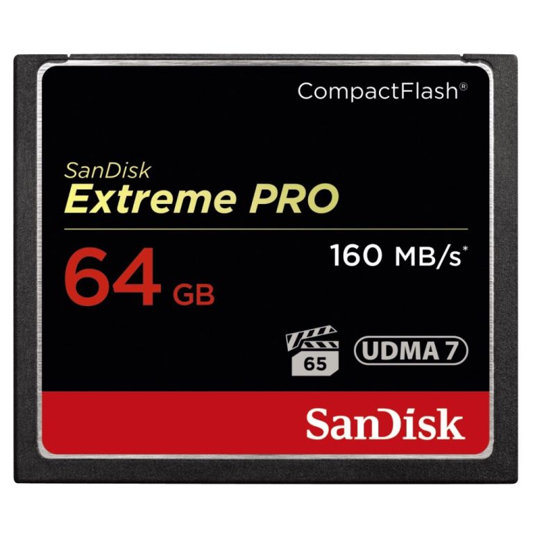 Sandisk CF Extreme Pro 64GB 160MB/sec. | Kopen bij Flickmyhouse