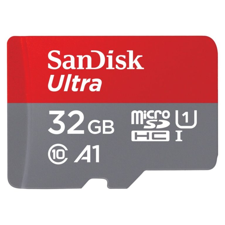 Sandisk MicroSDHC Ultra Android 32GB 120MB/s Class 10 A1 | Kopen bij Flickmyhouse