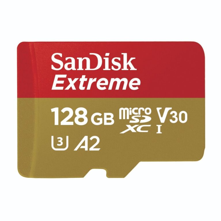 Sandisk MicroSDXC Extreme 128GB 190/90 Mb/s - A2 - V30 - S | Kopen bij Flickmyhouse