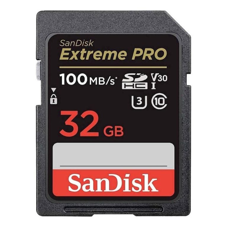 Sandisk SDHC Extreme Pro Geheugenkaart 32GB 100 MB/s V30 | Kopen bij Flickmyhouse