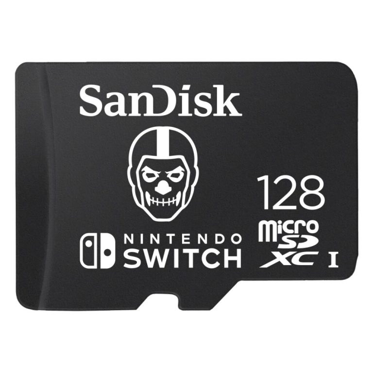 Sandisk MicroSDXC Extreme Gaming 128GB Nintendo Licensed Fortnite Skull Trooper | Kopen bij Flickmyhouse