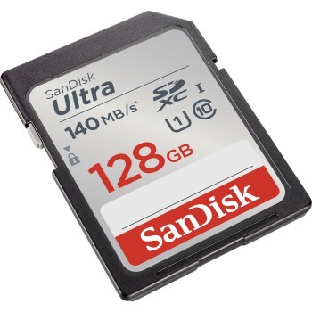 Sandisk SDXC Ultra 128GB 140mb/s C10 UHS-I | Kopen bij Flickmyhouse