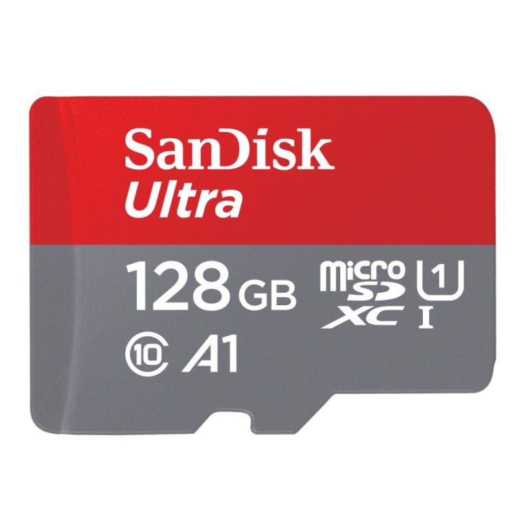 Sandisk MicroSDXC Ultra 128GB 140mb/s C10 - SDA UHS-I | Kopen bij Flickmyhouse