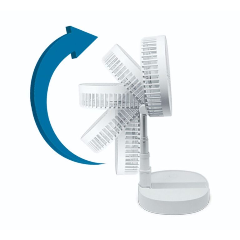 Starlyf Opvouwbare Ventilator 23 cm Wit | Kopen bij Flickmyhouse