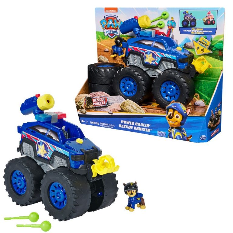 Paw Patrol Rescue Wheels Deluxe Vehicle Chase + Licht en Geluid | Kopen bij Flickmyhouse