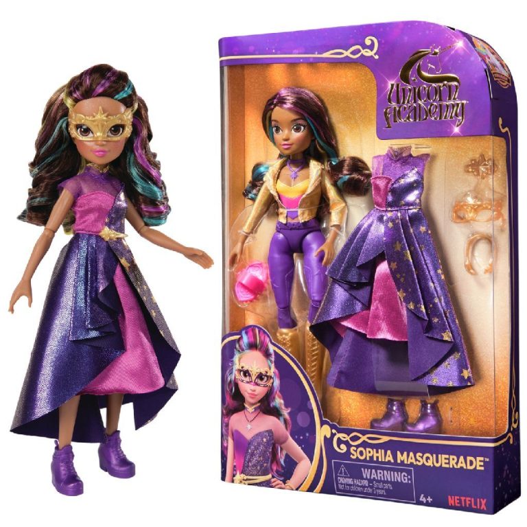 Unicorn Academy Pop Sophia Gemaskerd Bal 24 cm | Kopen bij Flickmyhouse
