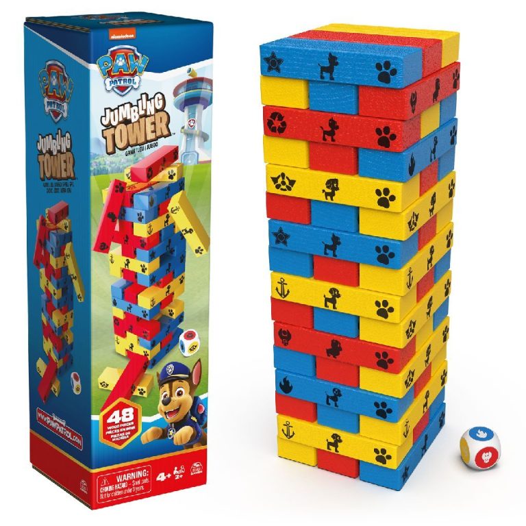 Paw Patrol Jumbling Tower 48 Houten Blokken | Kopen bij Flickmyhouse