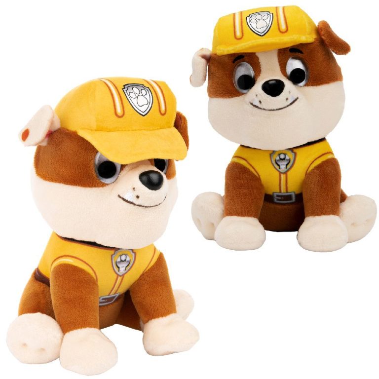 Paw Patrol Knuffel Rubble 15cm | Kopen bij Flickmyhouse