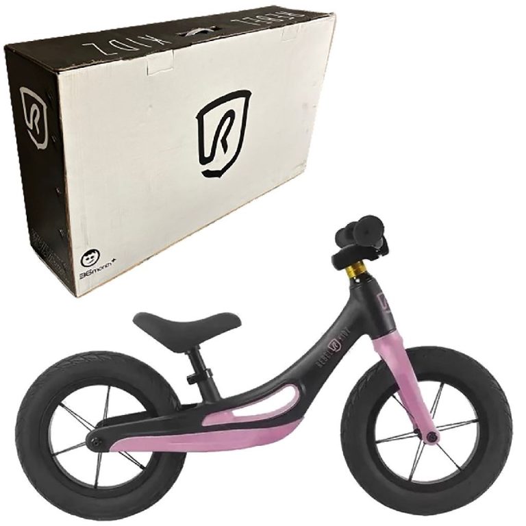 Rebel Kidz Loopfiets Zwart/Roze | Kopen bij Flickmyhouse