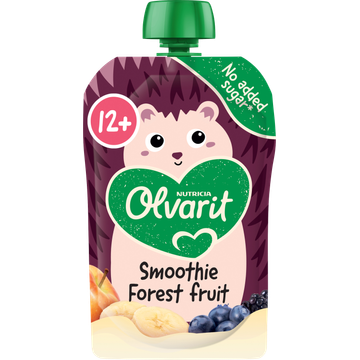 Olvarit Knijpfruit Smoothie Bosvruchten 12+ Maanden 100 g bij Jumbo | Flickmyhouse
