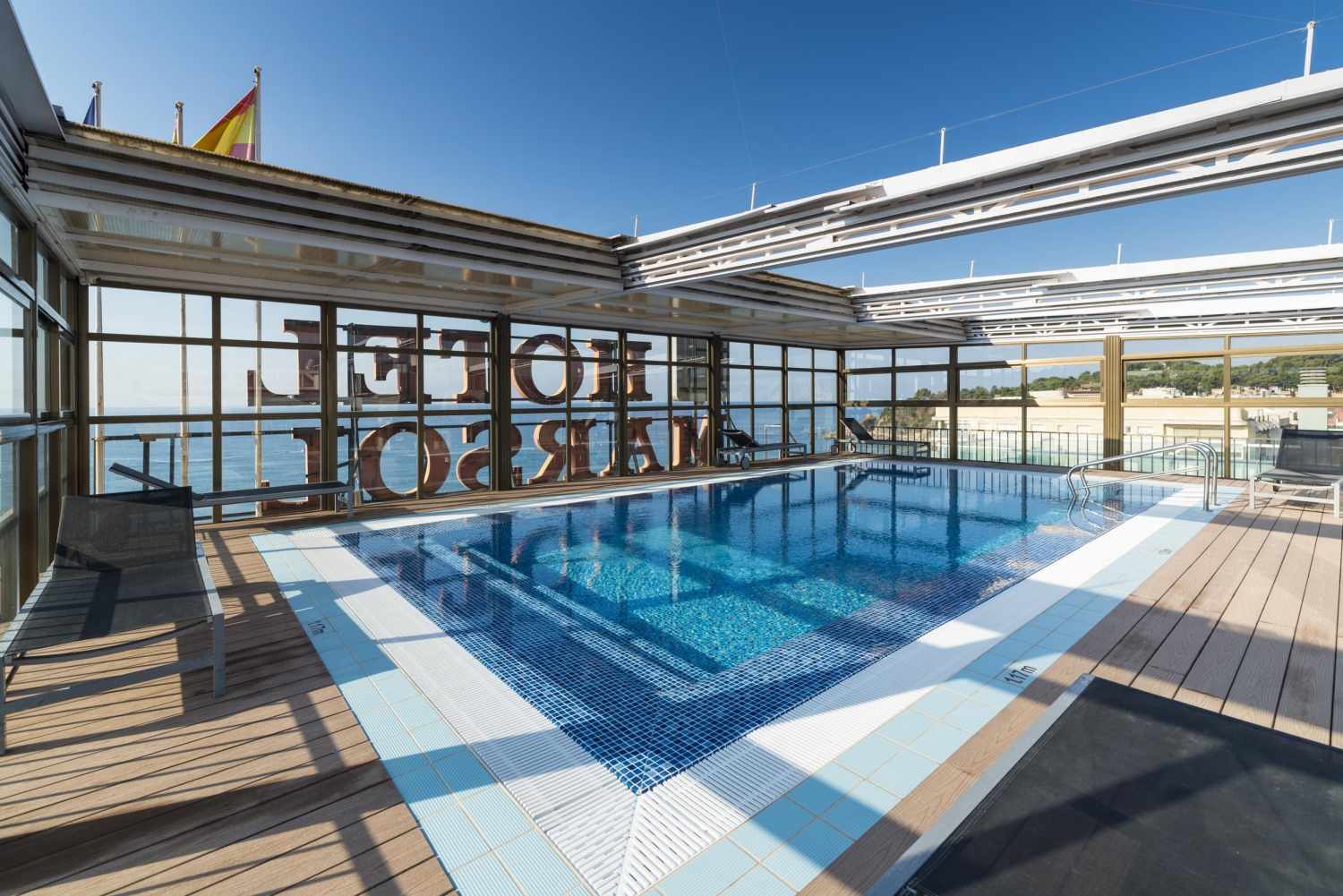 LiggingHet appartement ligt in een complex