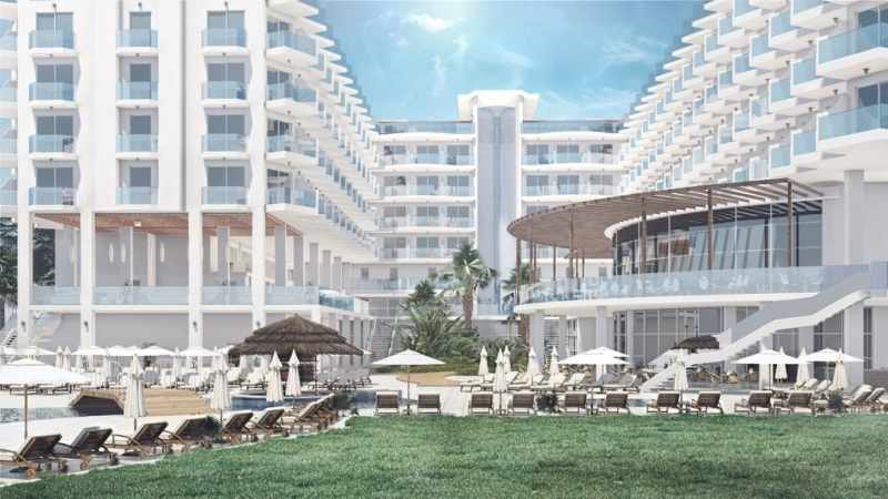 LiggingDit resort ligt direct aan het strand