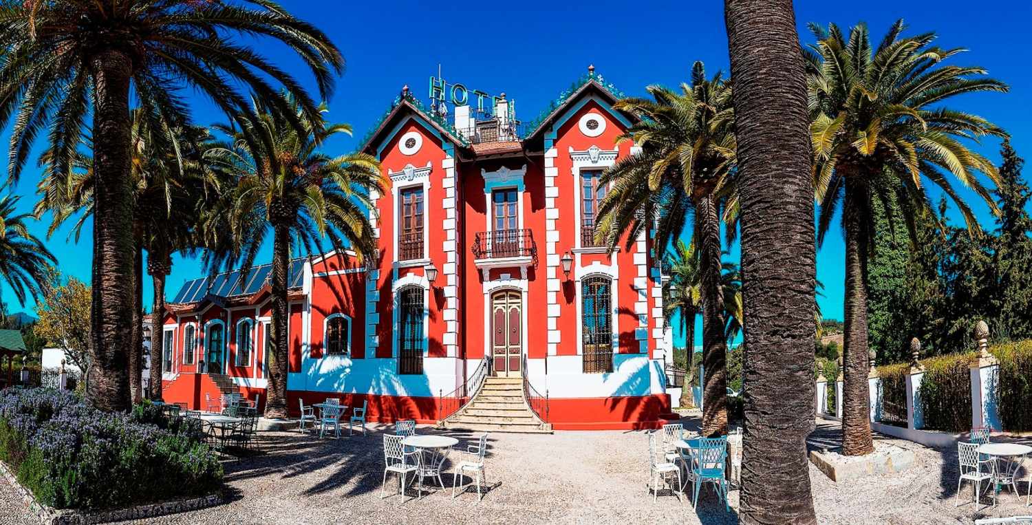 LiggingDit hotel ligt in een rustige en landelijke omgeving