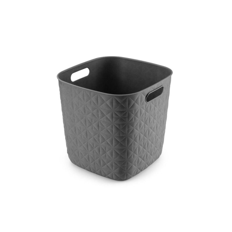 Curver Softex Opbergmand Cube 15L Antraciet | Kopen bij Flickmyhouse
