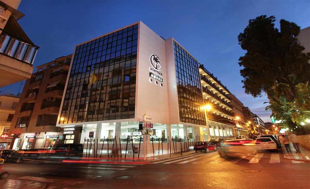 LiggingHotel Montesol bevindt zich in het hart van Benidorm